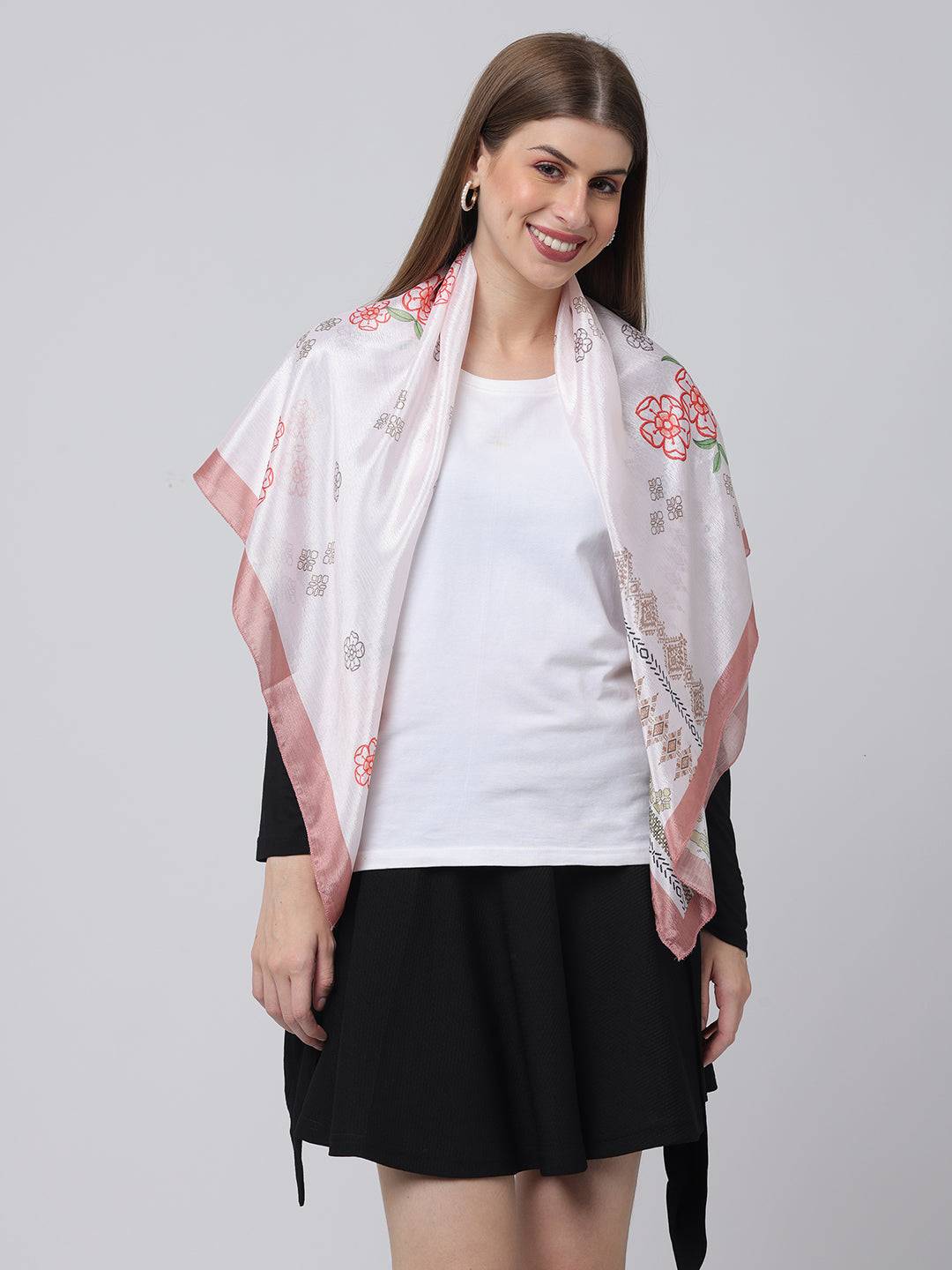 Floral Harmony Scarf