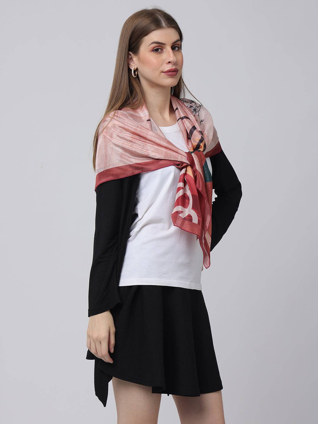 Abstract Bloom Scarf