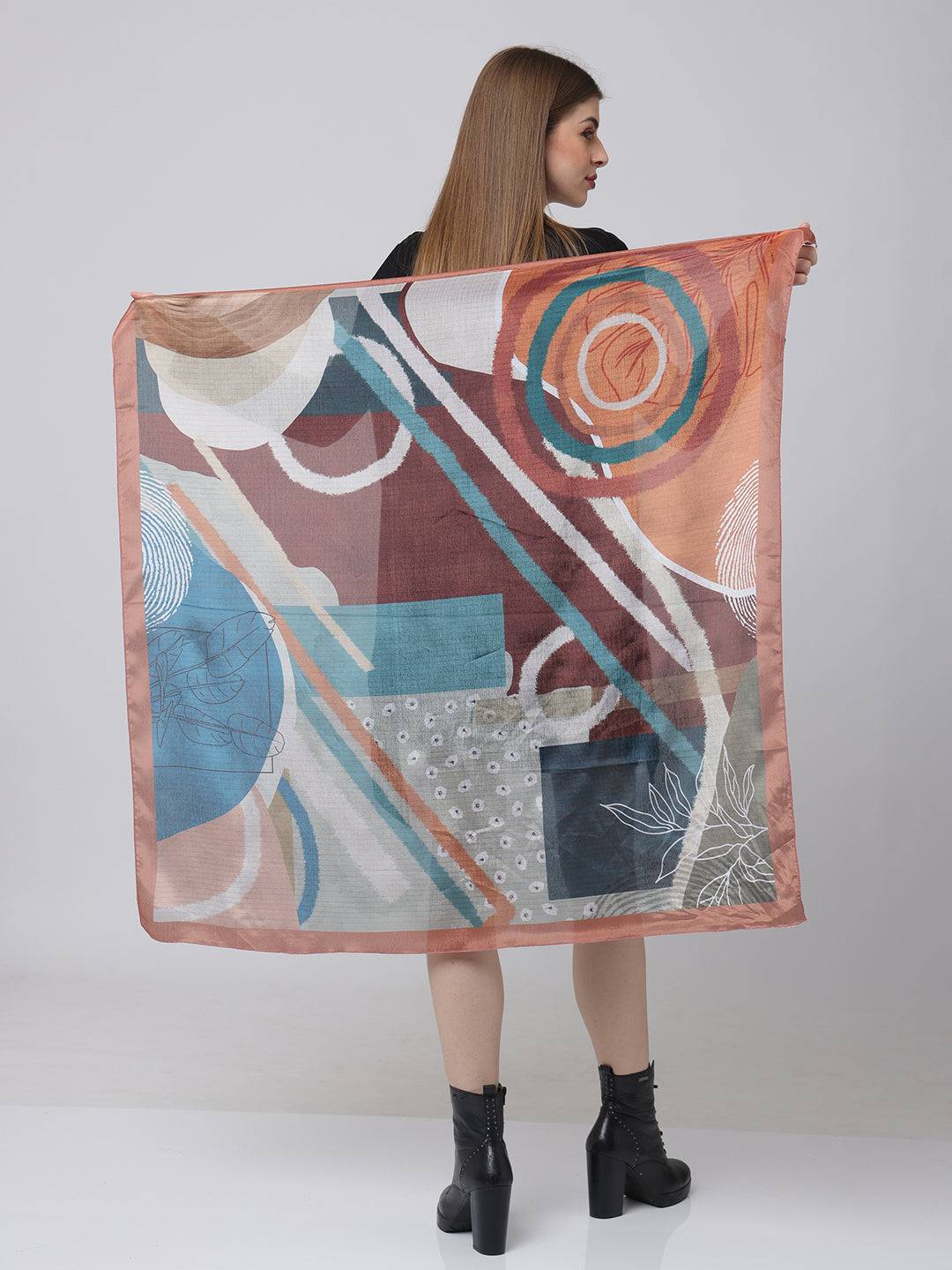 Geometric Harmony Scarf