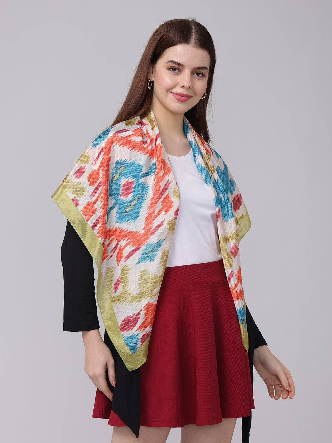 Geometric Elegance Scarf