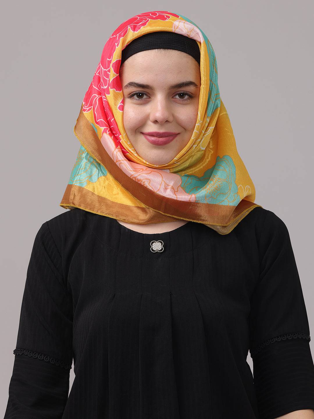 Sunny Floral Bloom Scarf