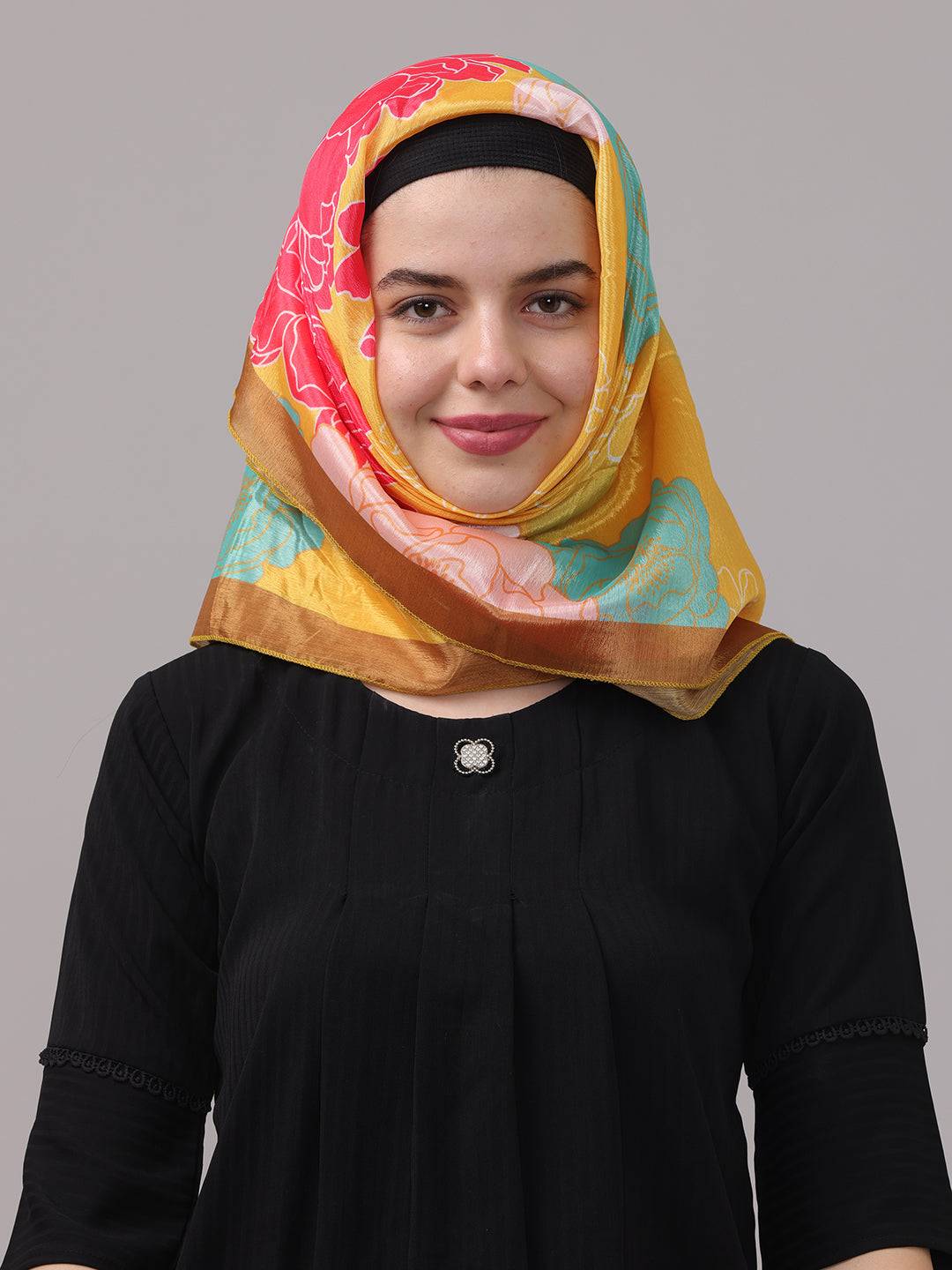 Sunny Floral Bloom Scarf