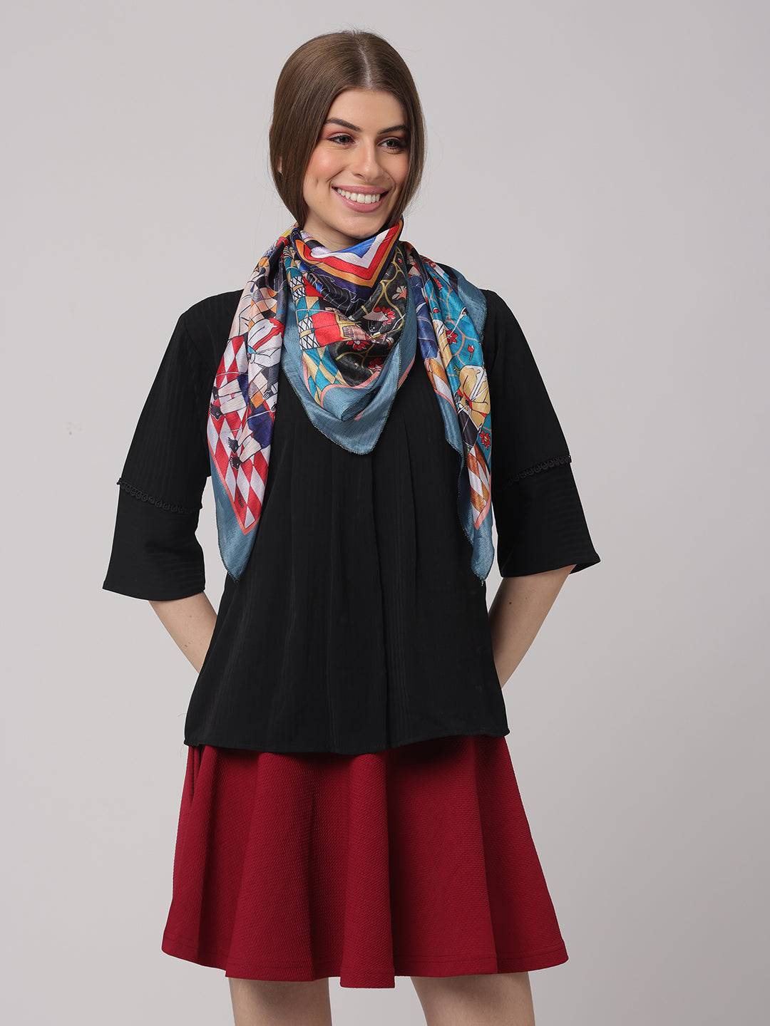 Vivid Harmony Scarf