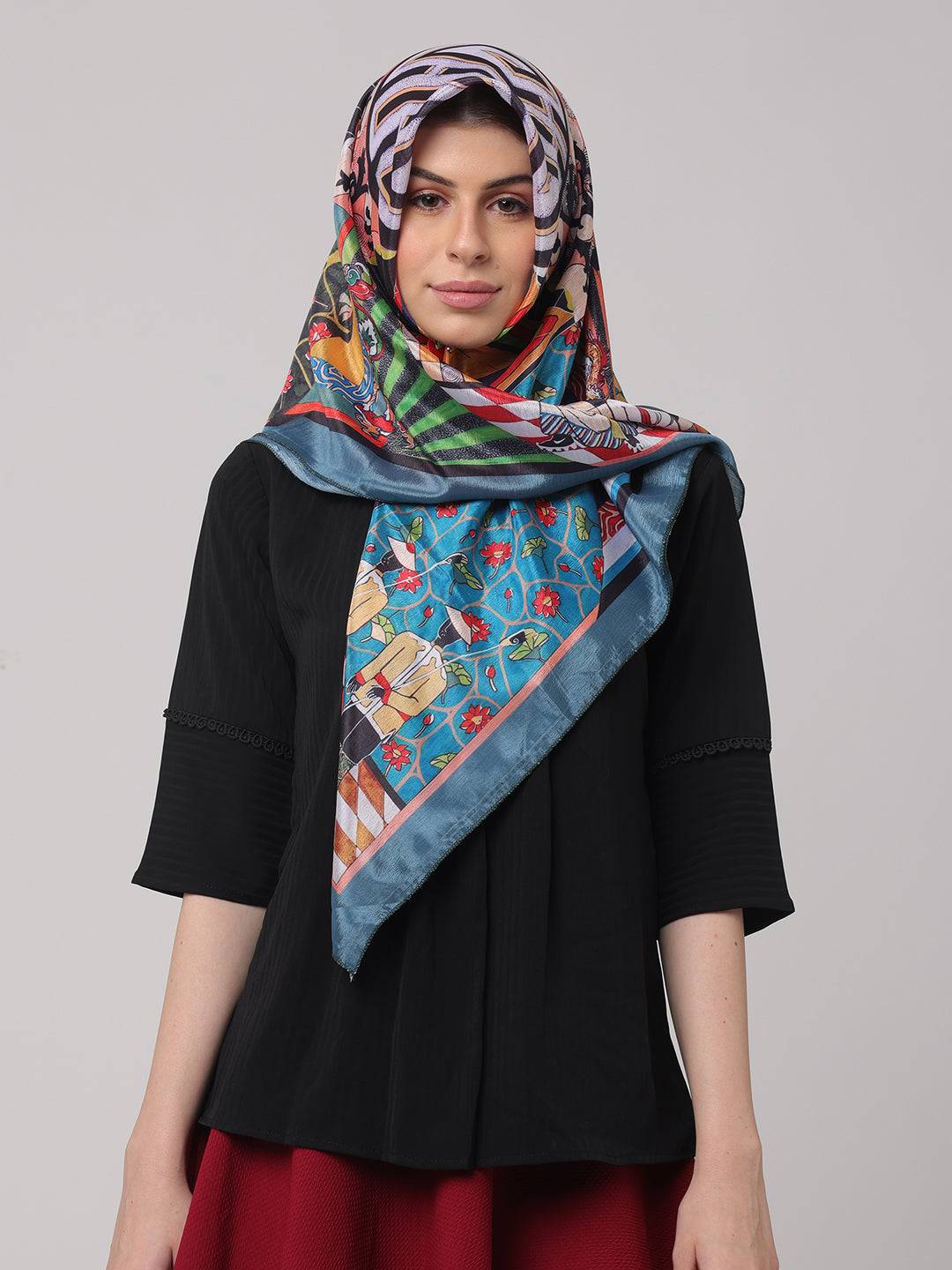 Vivid Harmony Scarf