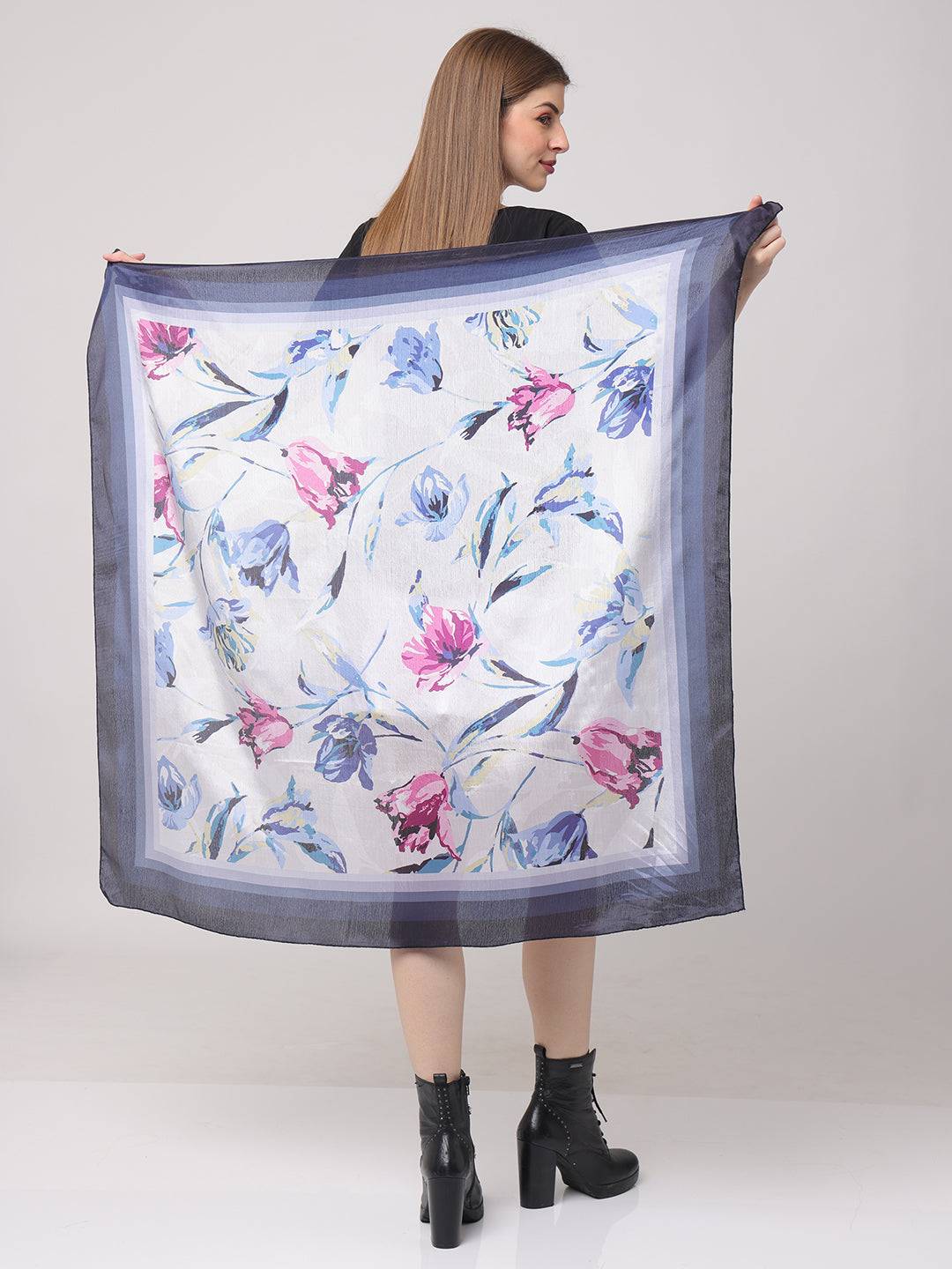 Floral Printed Designer Scarf