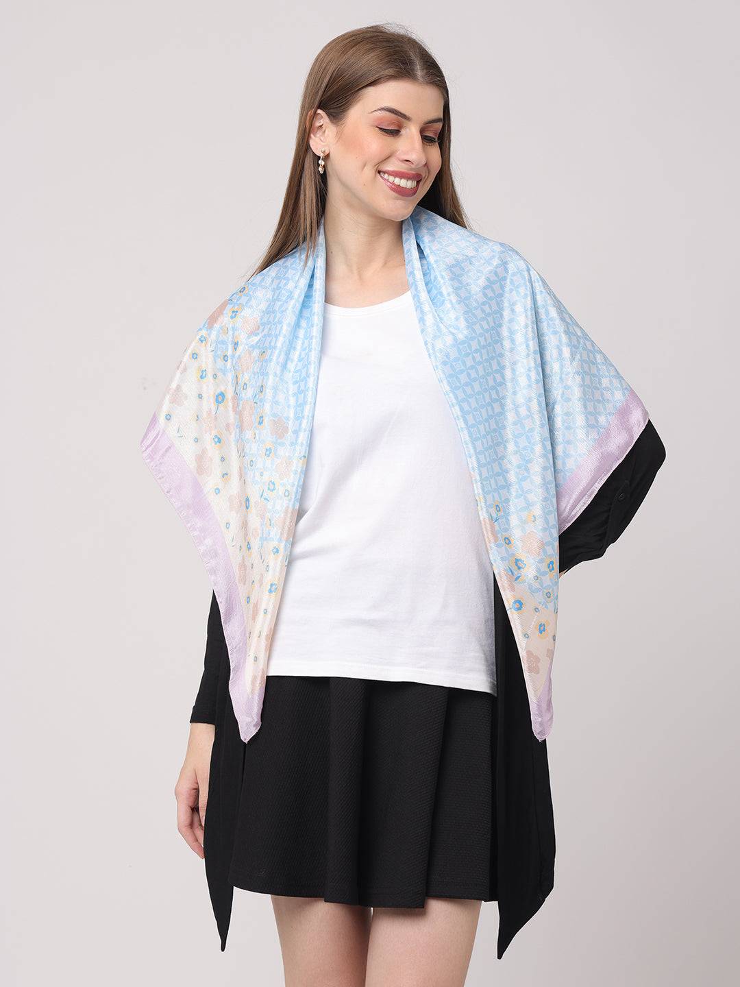 Poly Silk Chiffon Scarf