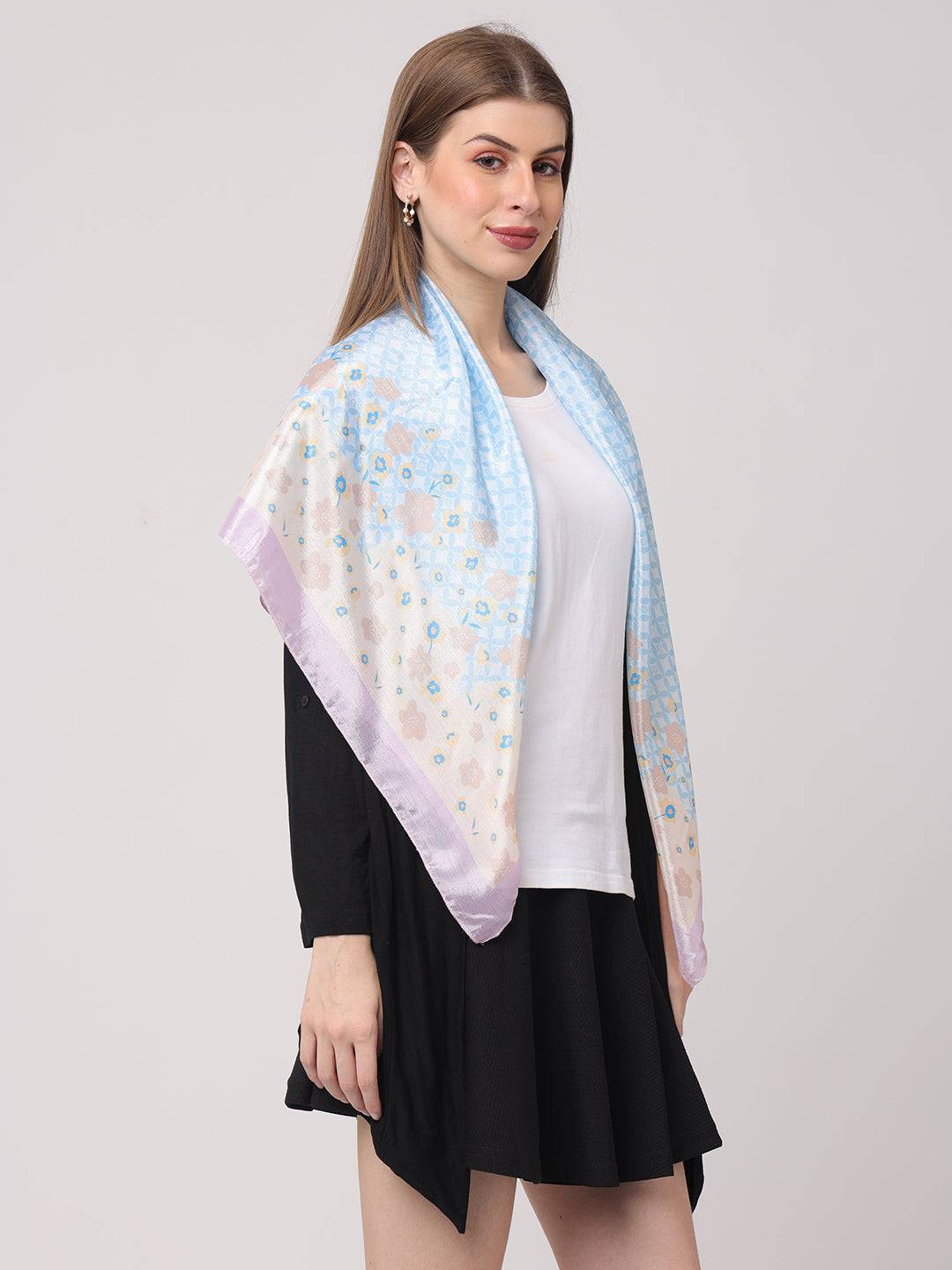 Poly Silk Chiffon Scarf