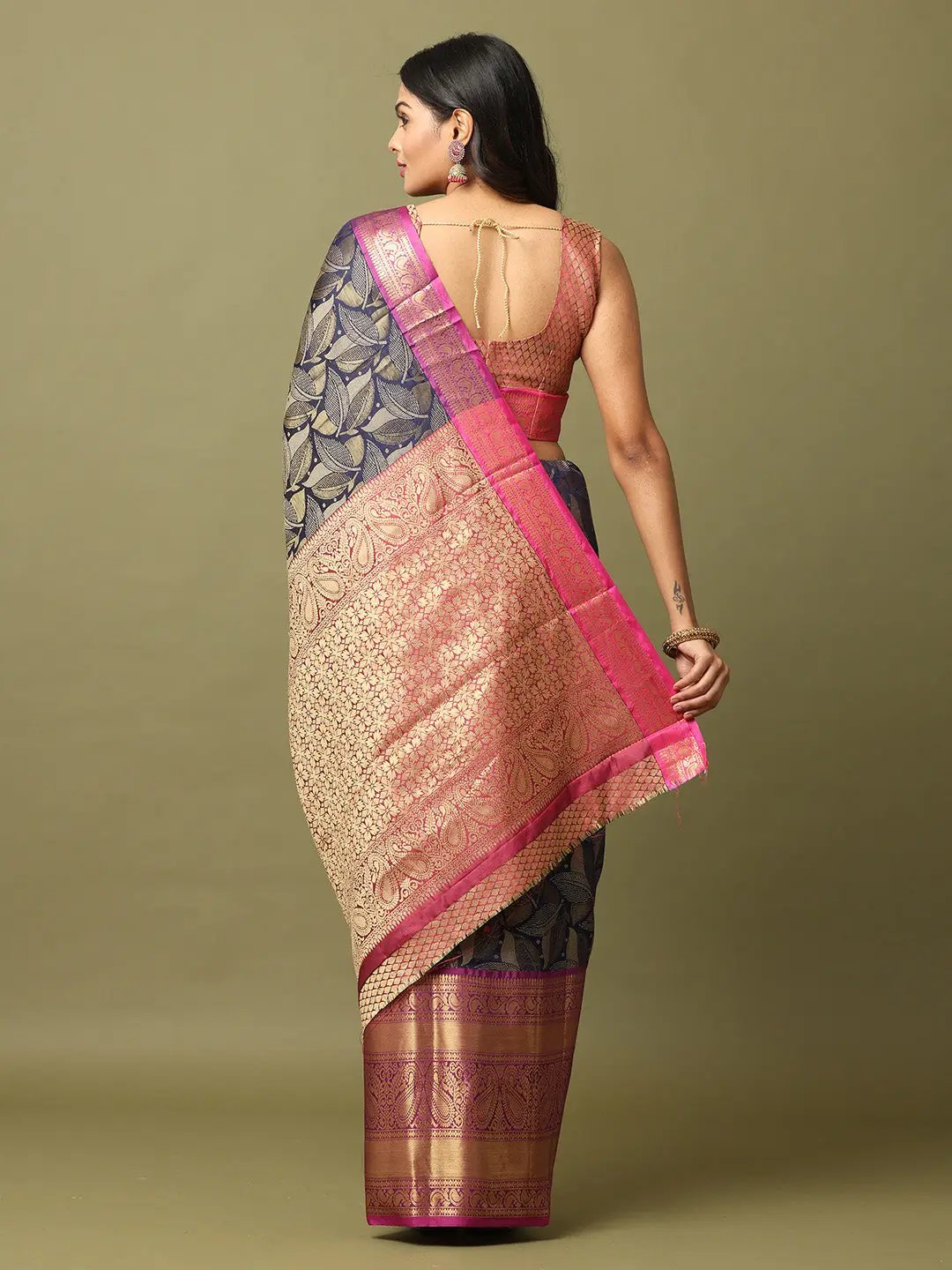 Banarasi Pattu Self Zari Weaving Saree