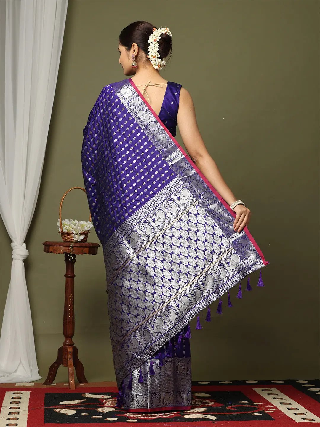 Kanjivaaram Soft Silk Designer Saree