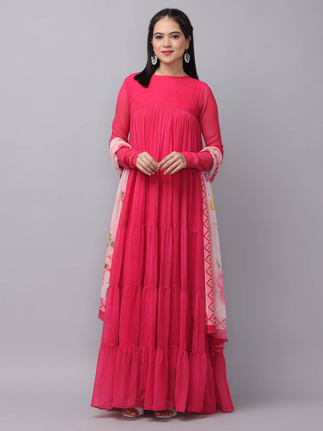 Majestic Rani Colored Long Dress