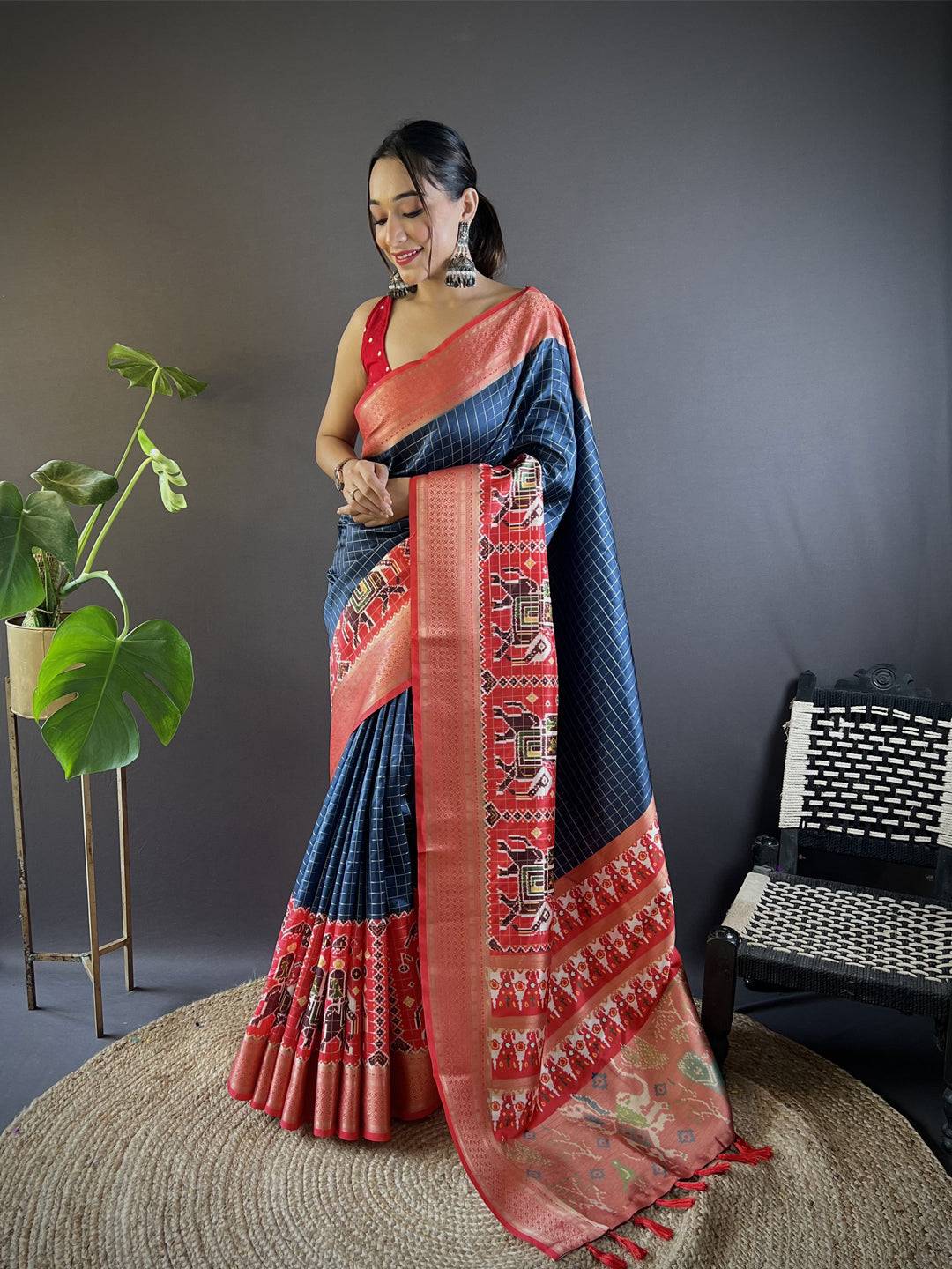 Banarasi Silk Pochampally Saree