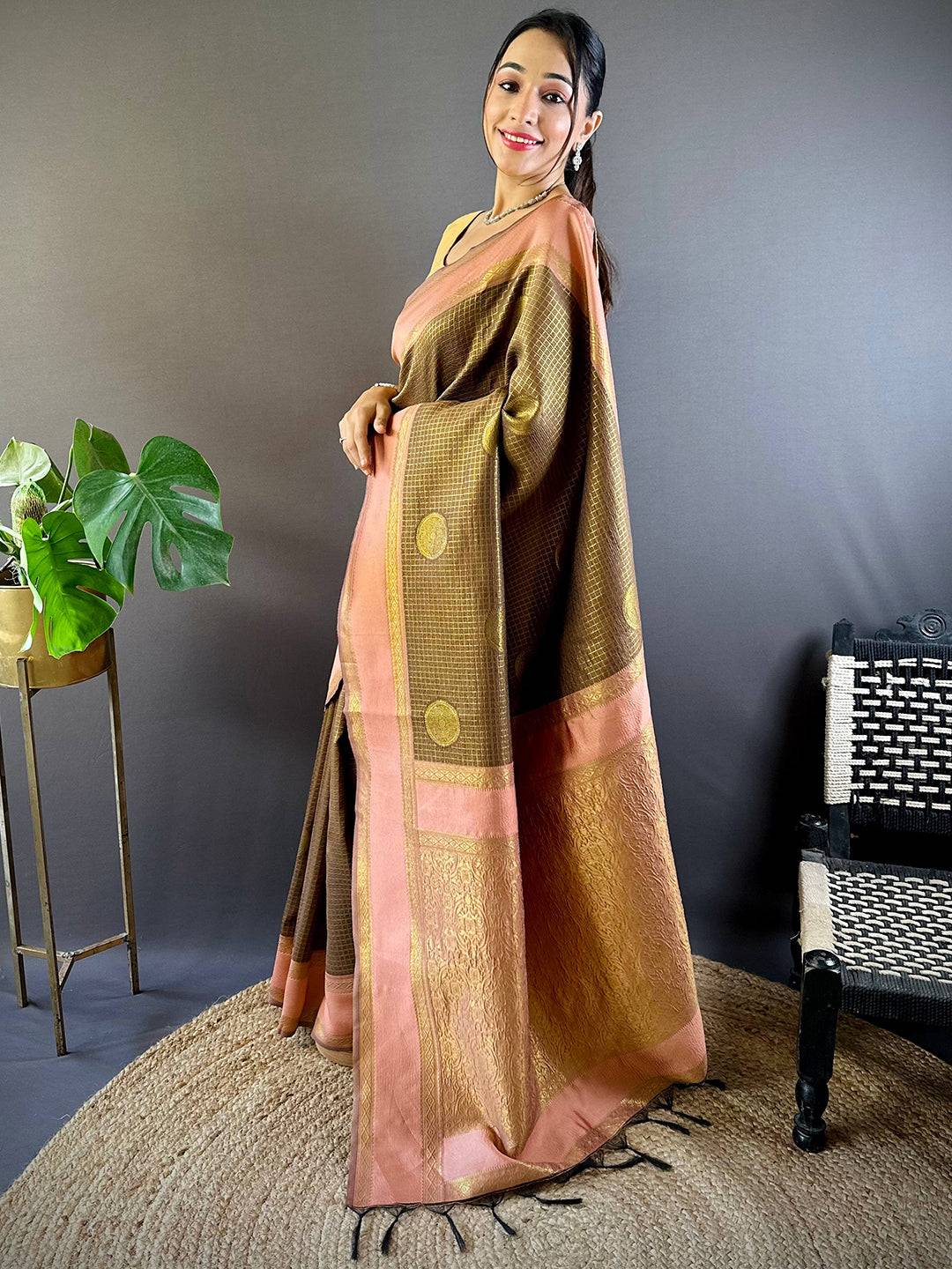 Royal Chex Radiance Banarasi Saree