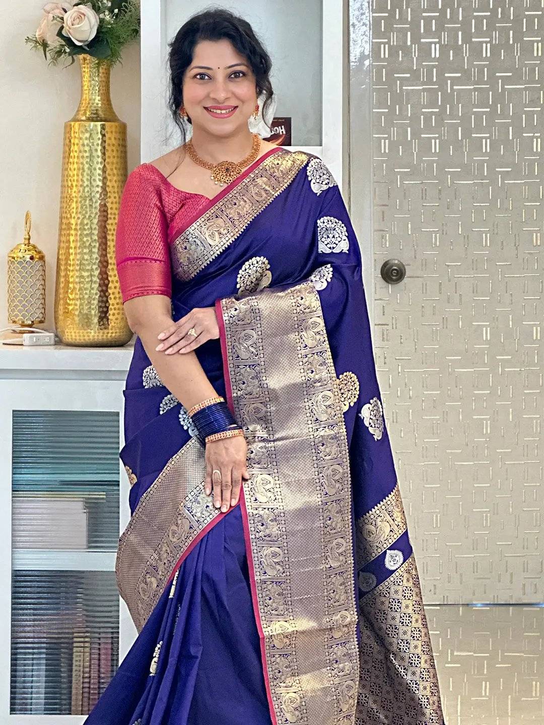 Fascinating Light Purple Semi-Organza Saree | Organza saree, Mirror work  saree, Fancy sarees