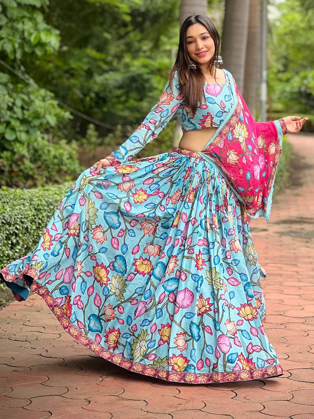 Traditions Kalamkari Lehenga Set