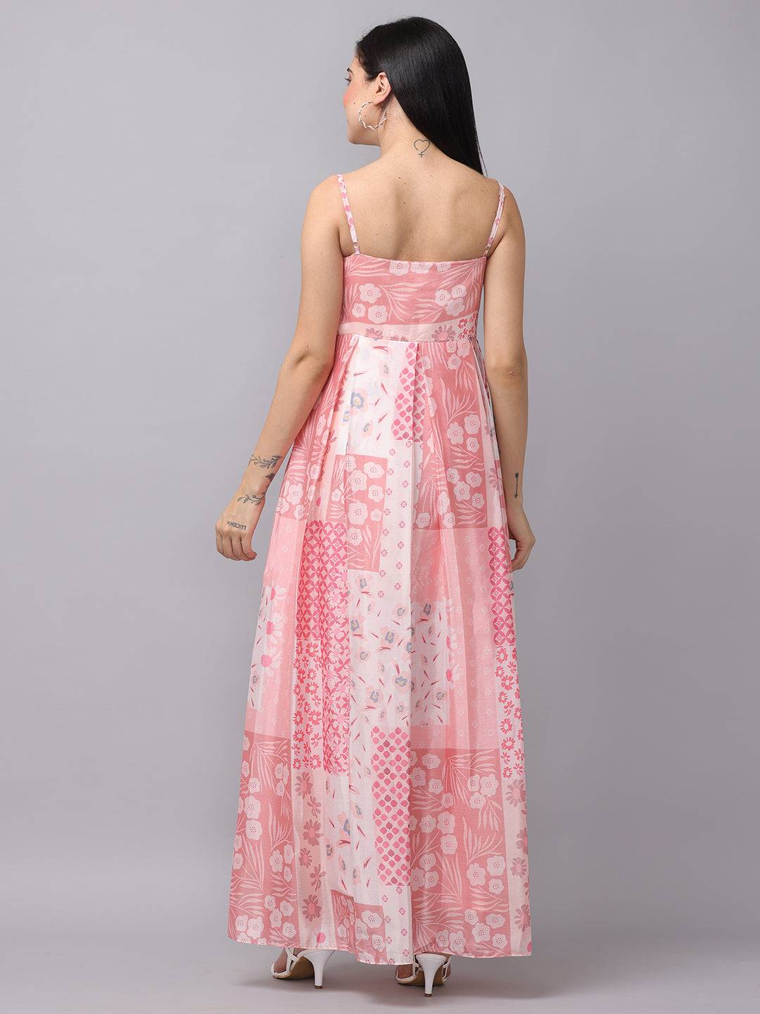 Blush Meadow Corset Dress