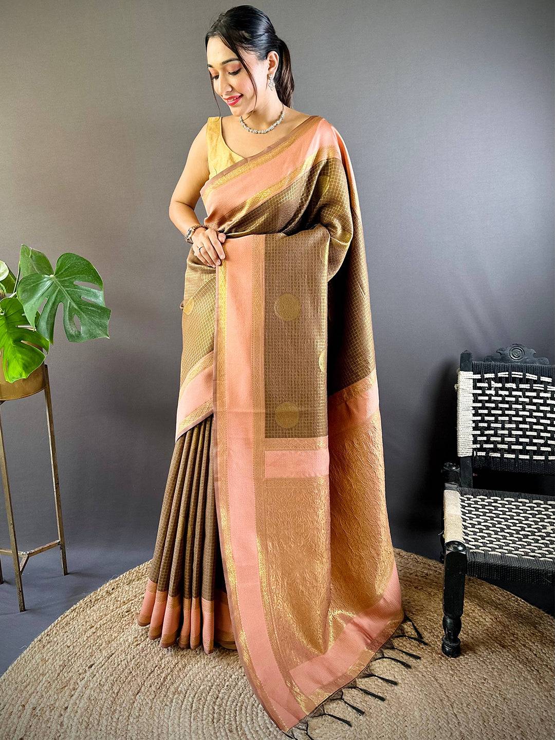 Royal Chex Radiance Banarasi Saree