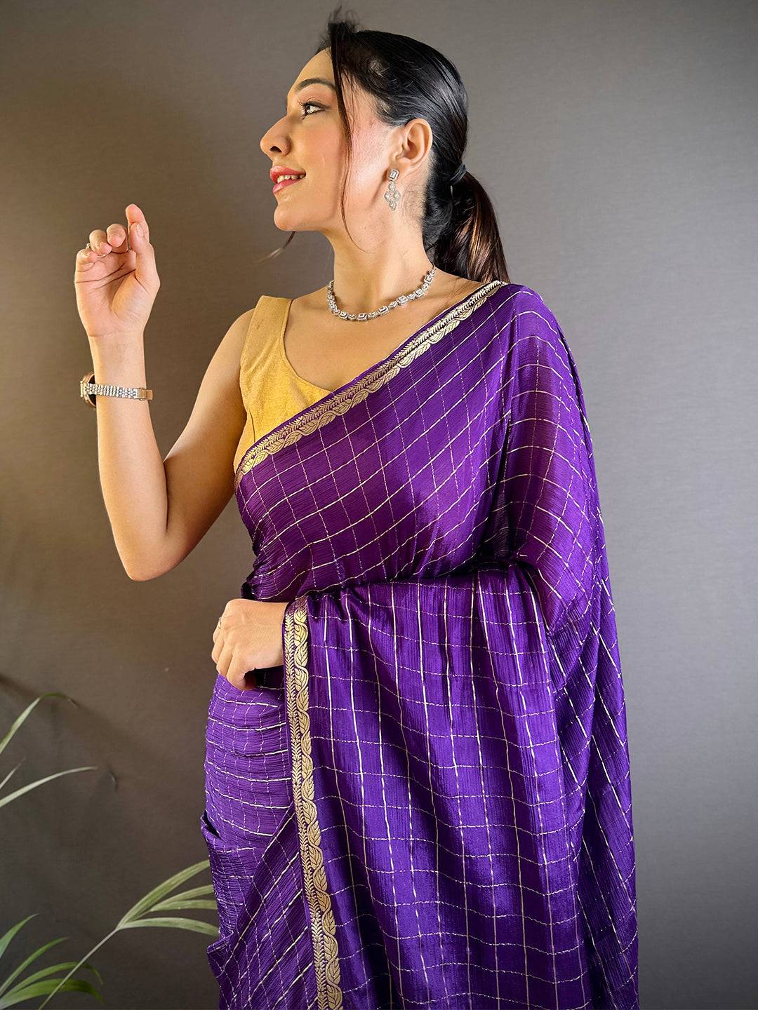 Heritage Viscose Zari Weaving Saree