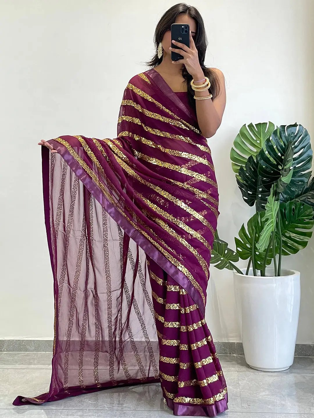 Buy Teal blue Sarees for Women by Saree mall Online | Ajio.com