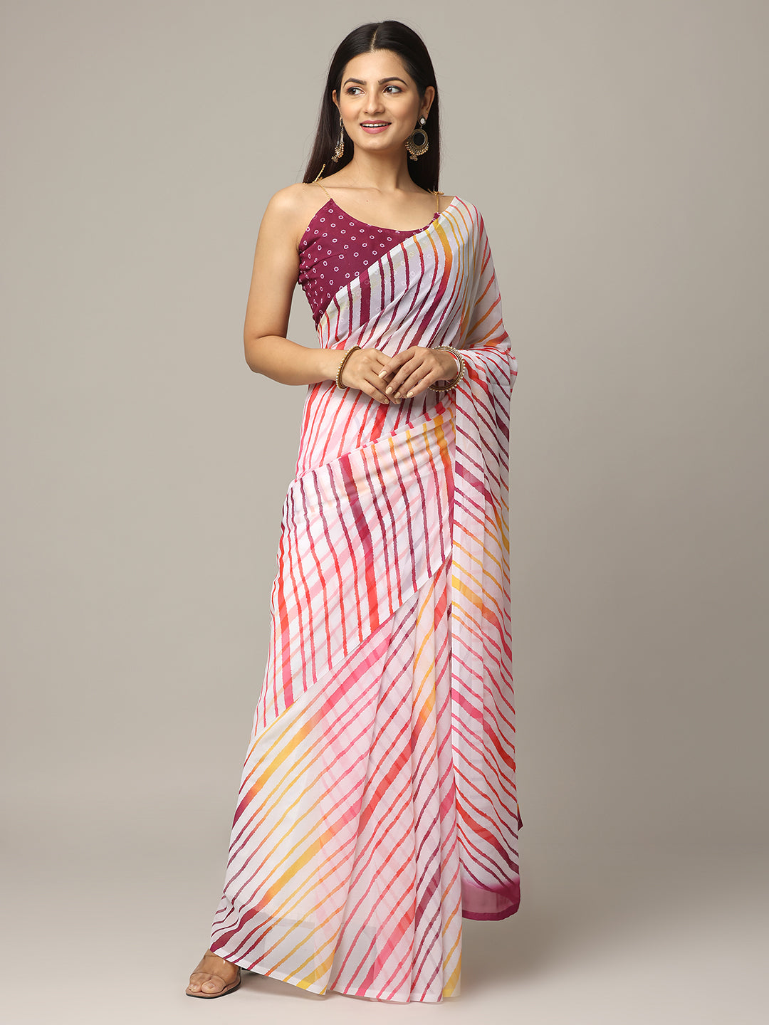 Lehriya Soft Georgette Digital Print Saree