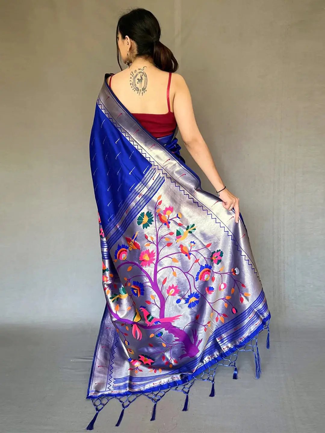 Chaitanya Swarupa Paithani in Yeola,Yeola - Best Saree Wholesalers in Yeola  - Justdial