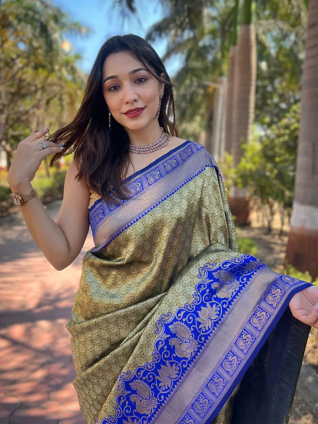 Banarasi Kanjivaram Tissue Soft Silk Fancy Saree Manufacturer