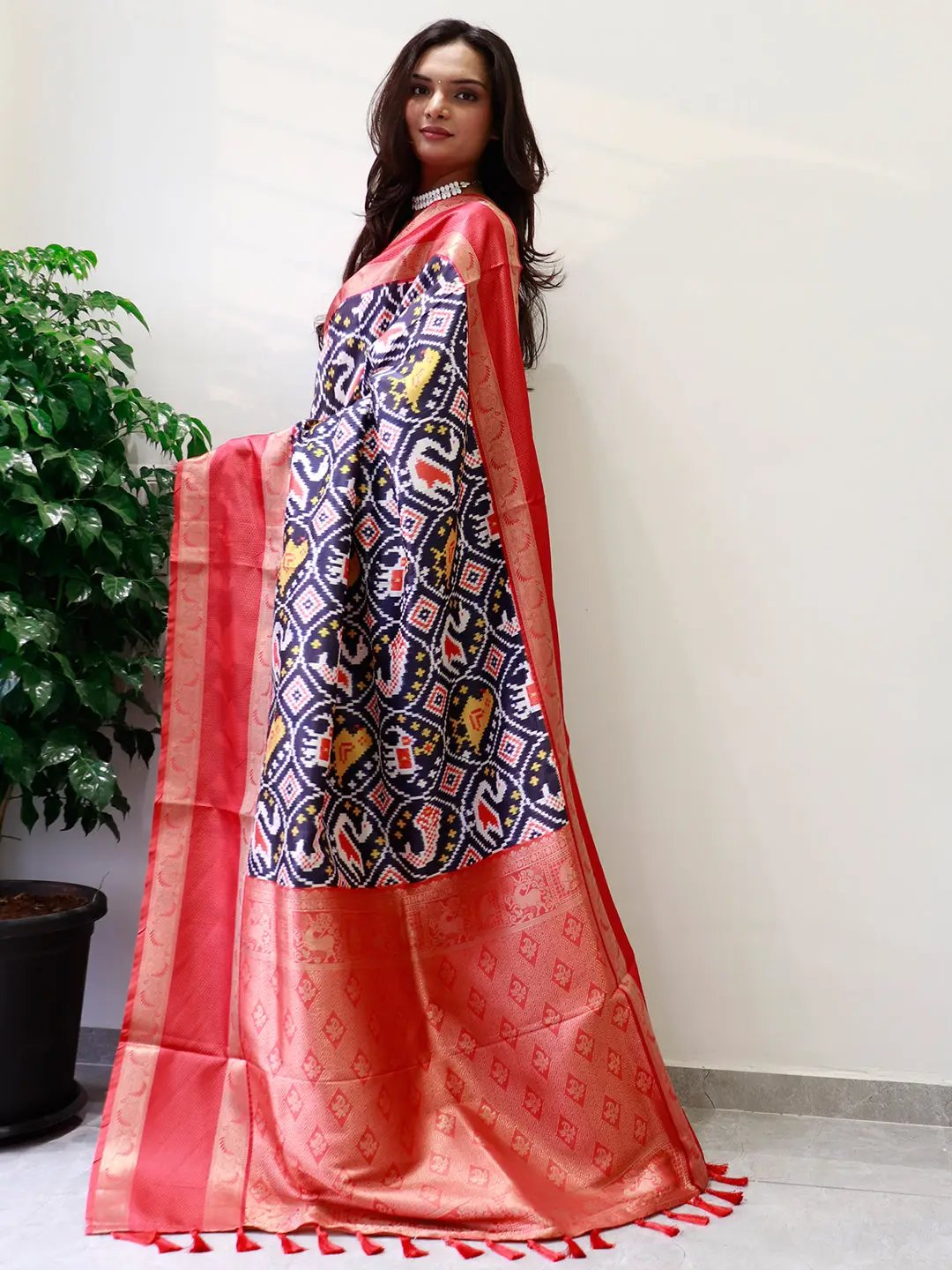 Attractive Soft Silk Gadwal Saree