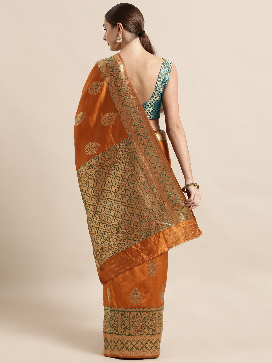 Banarasi Silk Saree with Woven Design