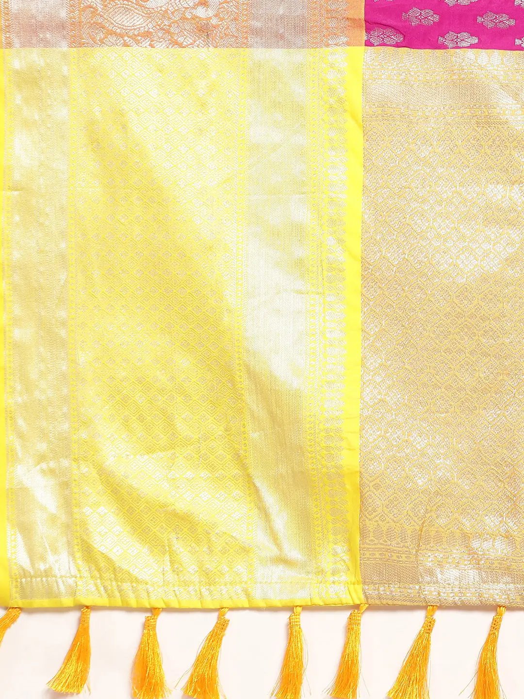  Banarasi Katan Silk Butti Design Saree 