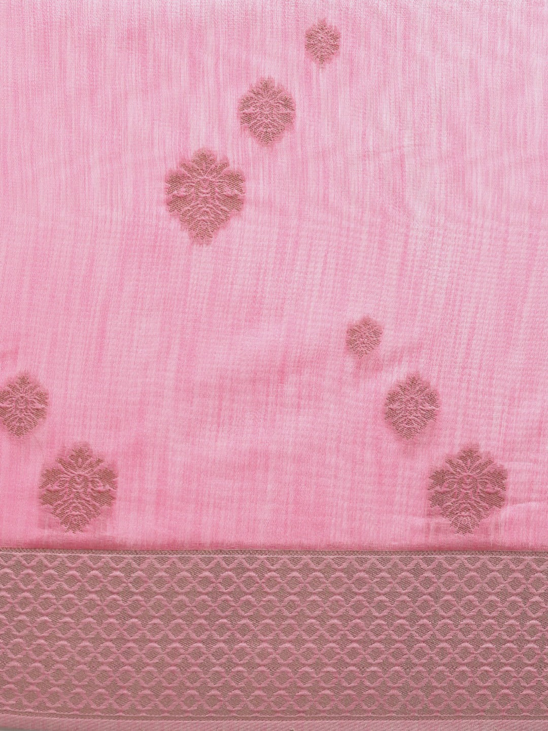 Bollywood Pink Colour Cotton Saree