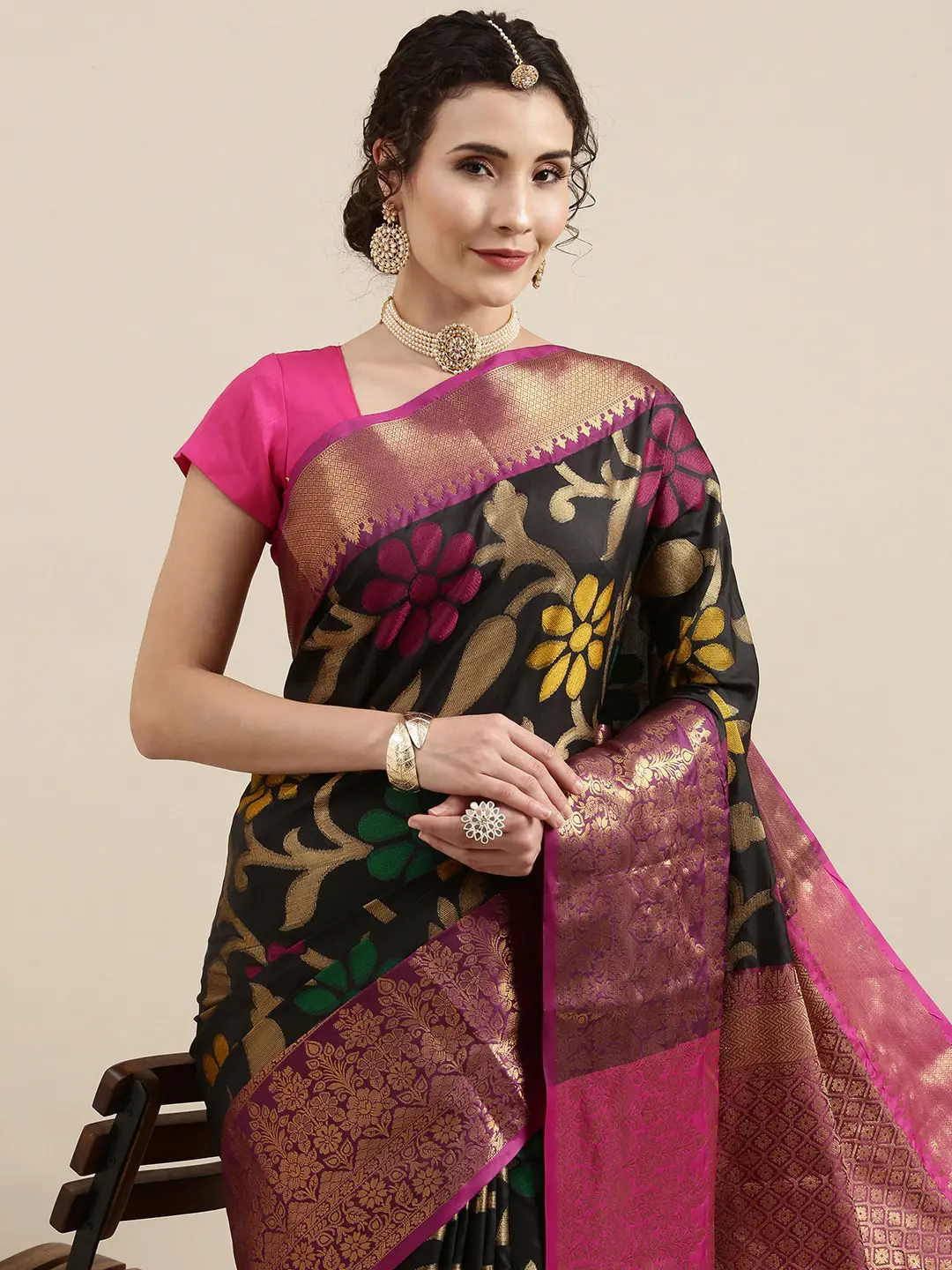 Dharmavaram Saree - Cultural Elegance in Fabric in Chennai at best price by  S S Kanchi Silks And Sarees - Justdial