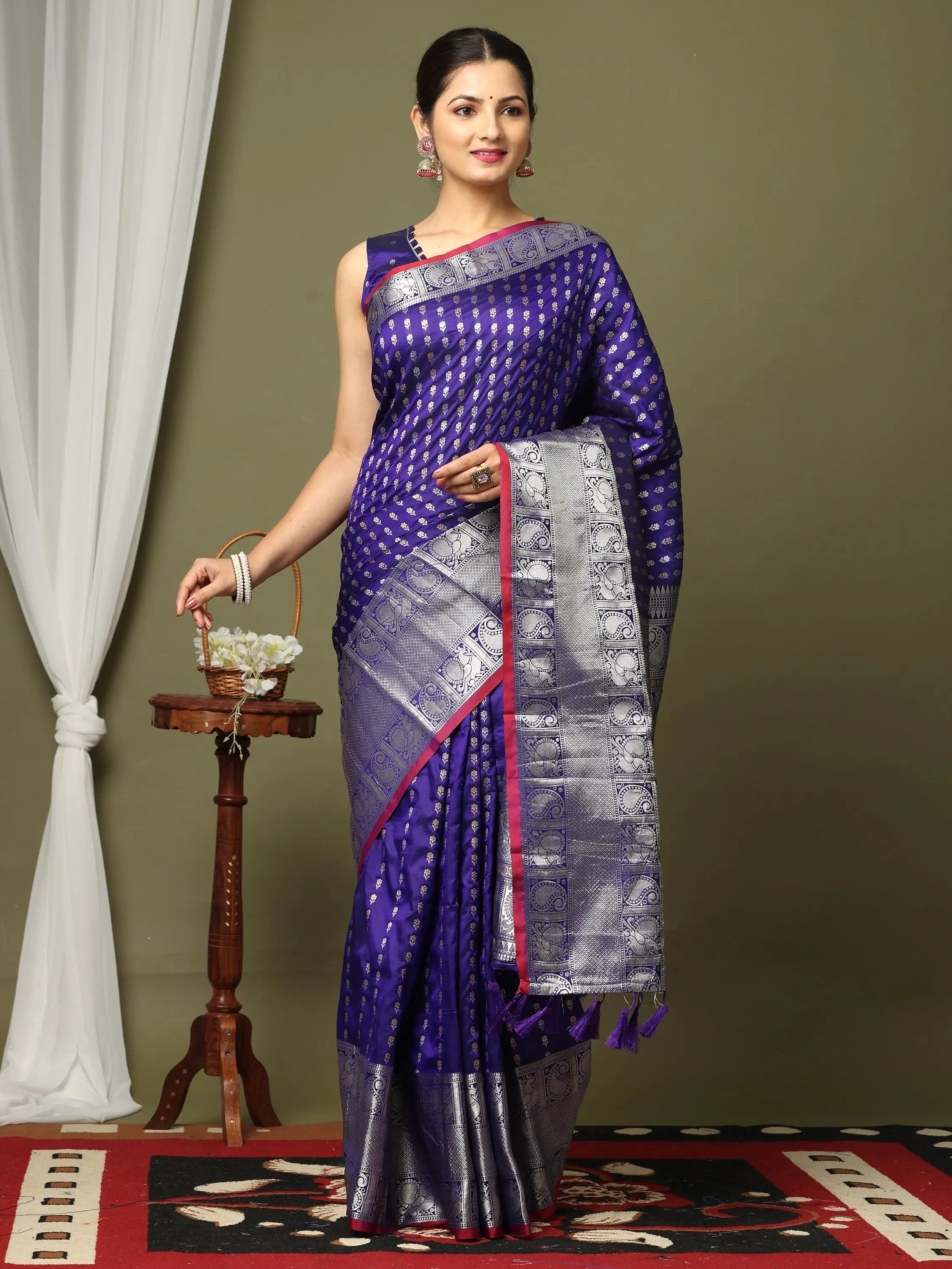 Kanjivaaram Soft Silk Designer Saree