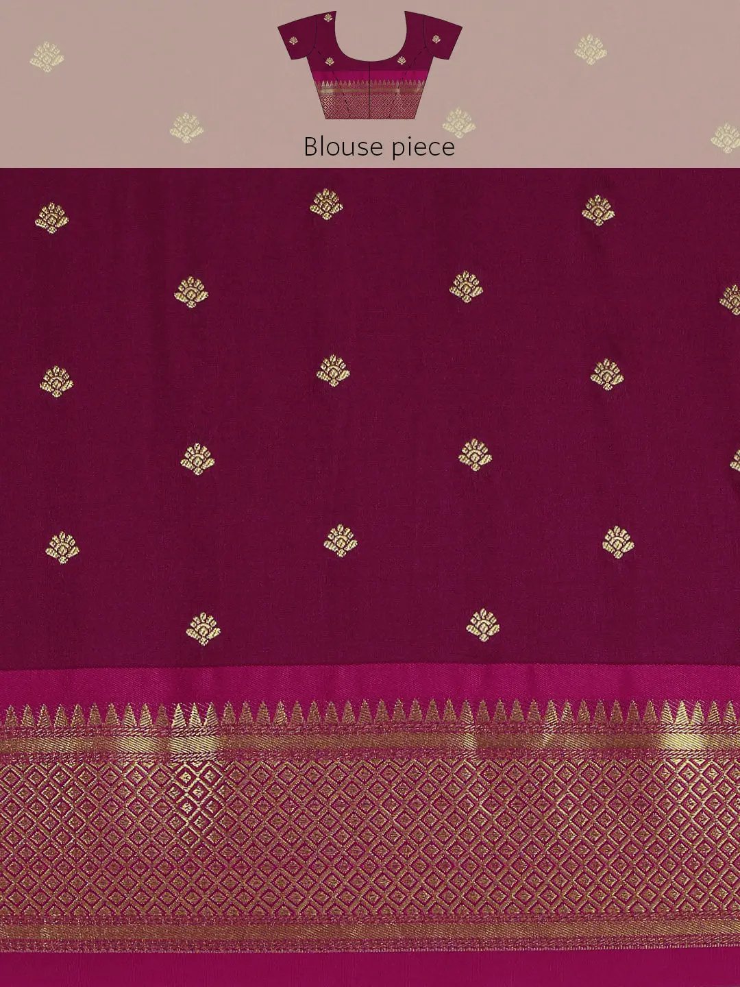 Yevla Paithani Minakari Silk Saree 