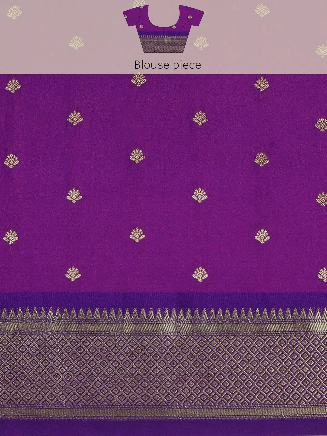 Yevla Paithani Minakari Silk Saree