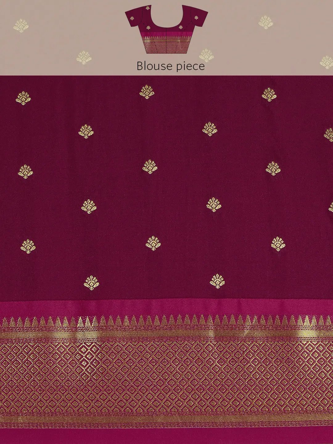 Yevla Paithani Minakari Silk Saree 