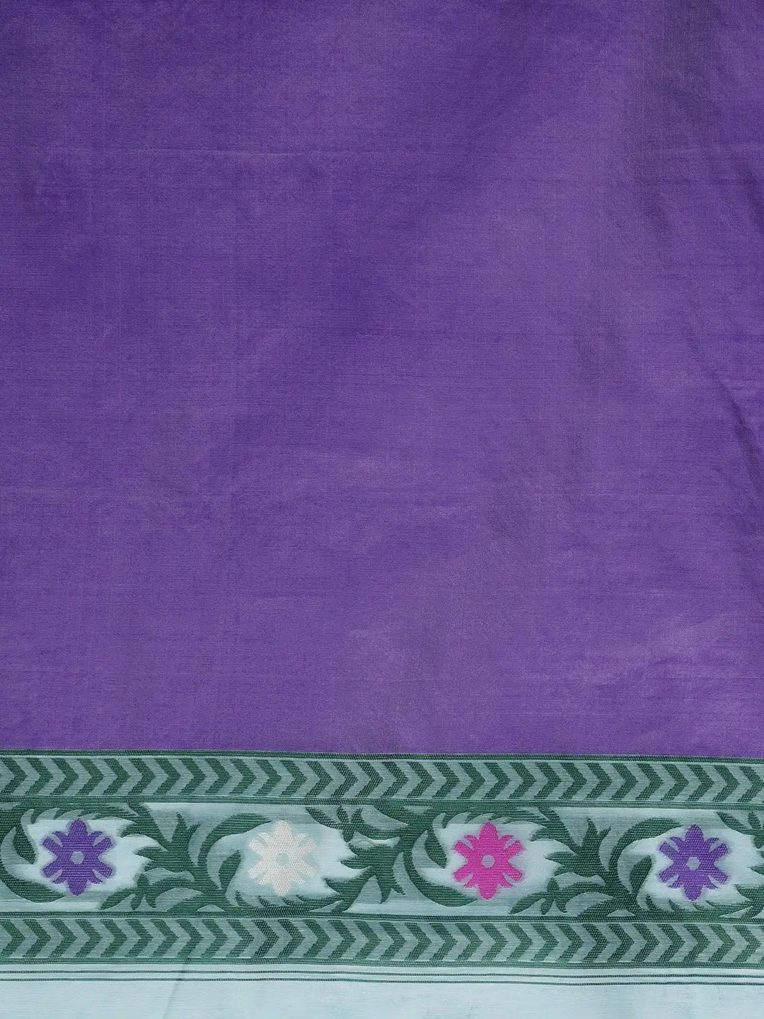 Dhakai Jamdani Cotton Silk Saree