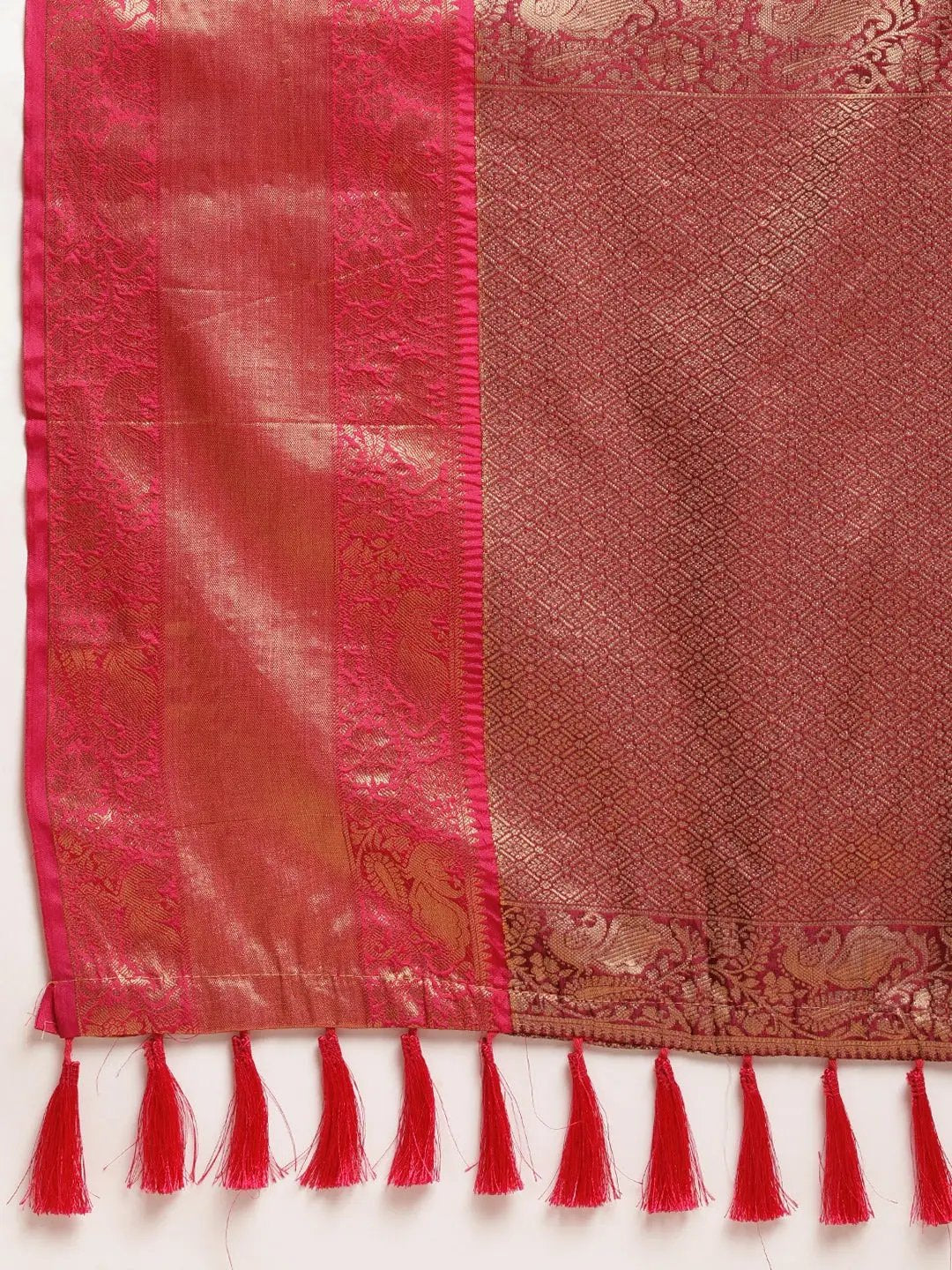 Silk Pattu Border Banarasi Designer Saree 