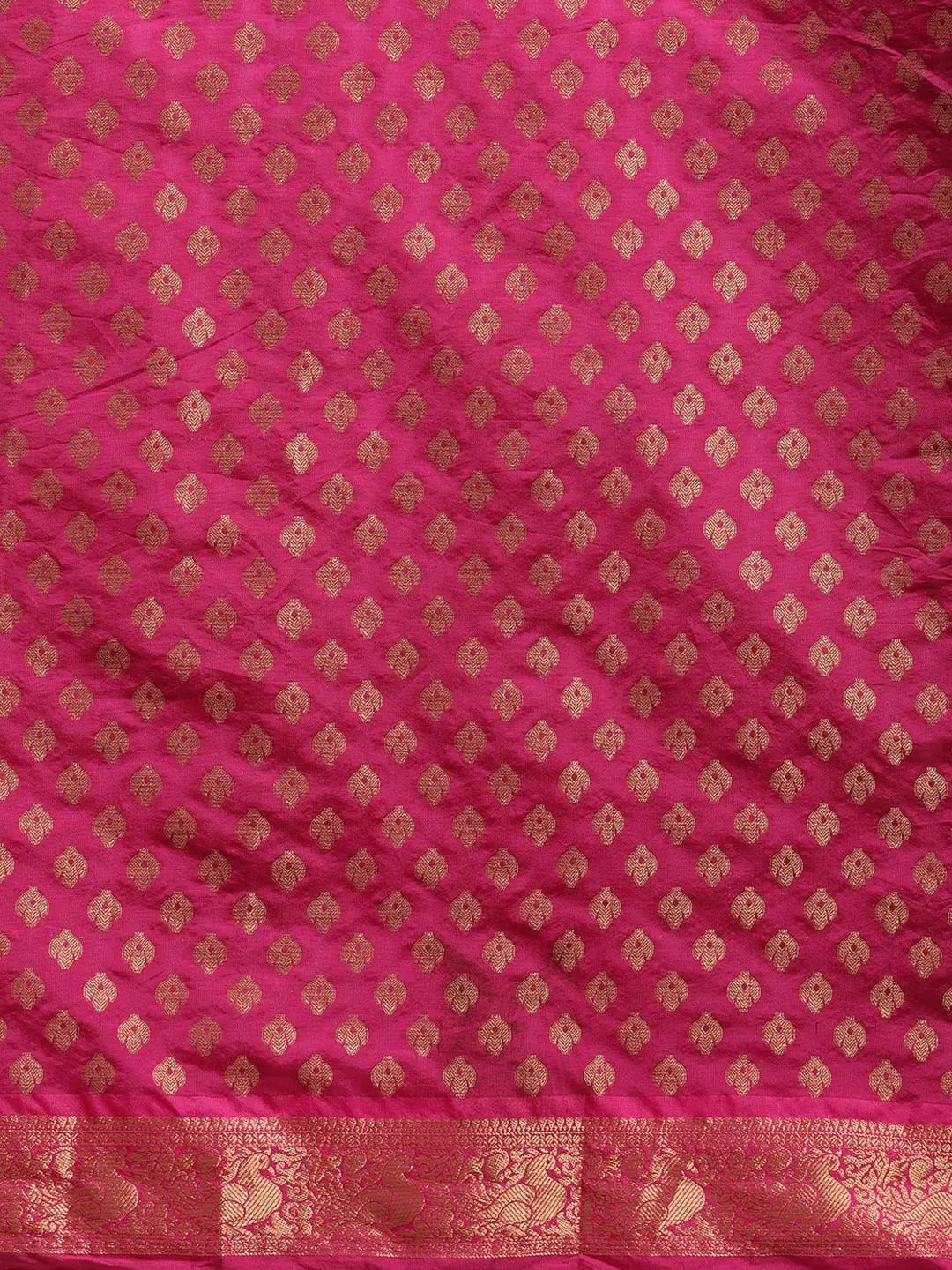 Banarasi Pattu Zari Motifs Saree