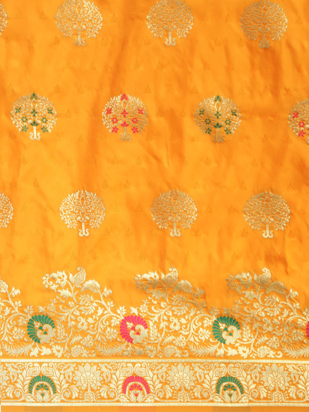 Kanjivaram Silk Saree with Woven Zari Design