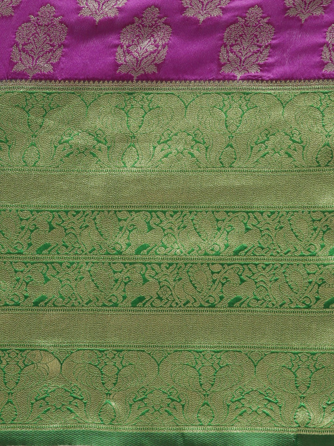 Stylish Banarasi Silk Wine Colour Saree