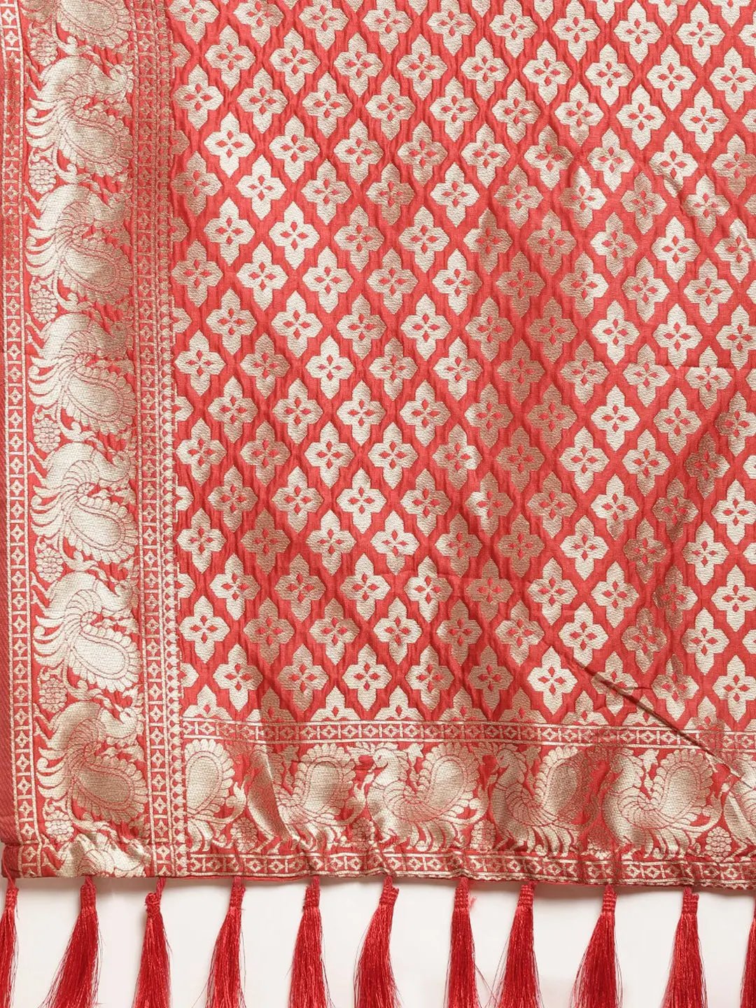 Silk Pattu Border Banarasi Designer Saree