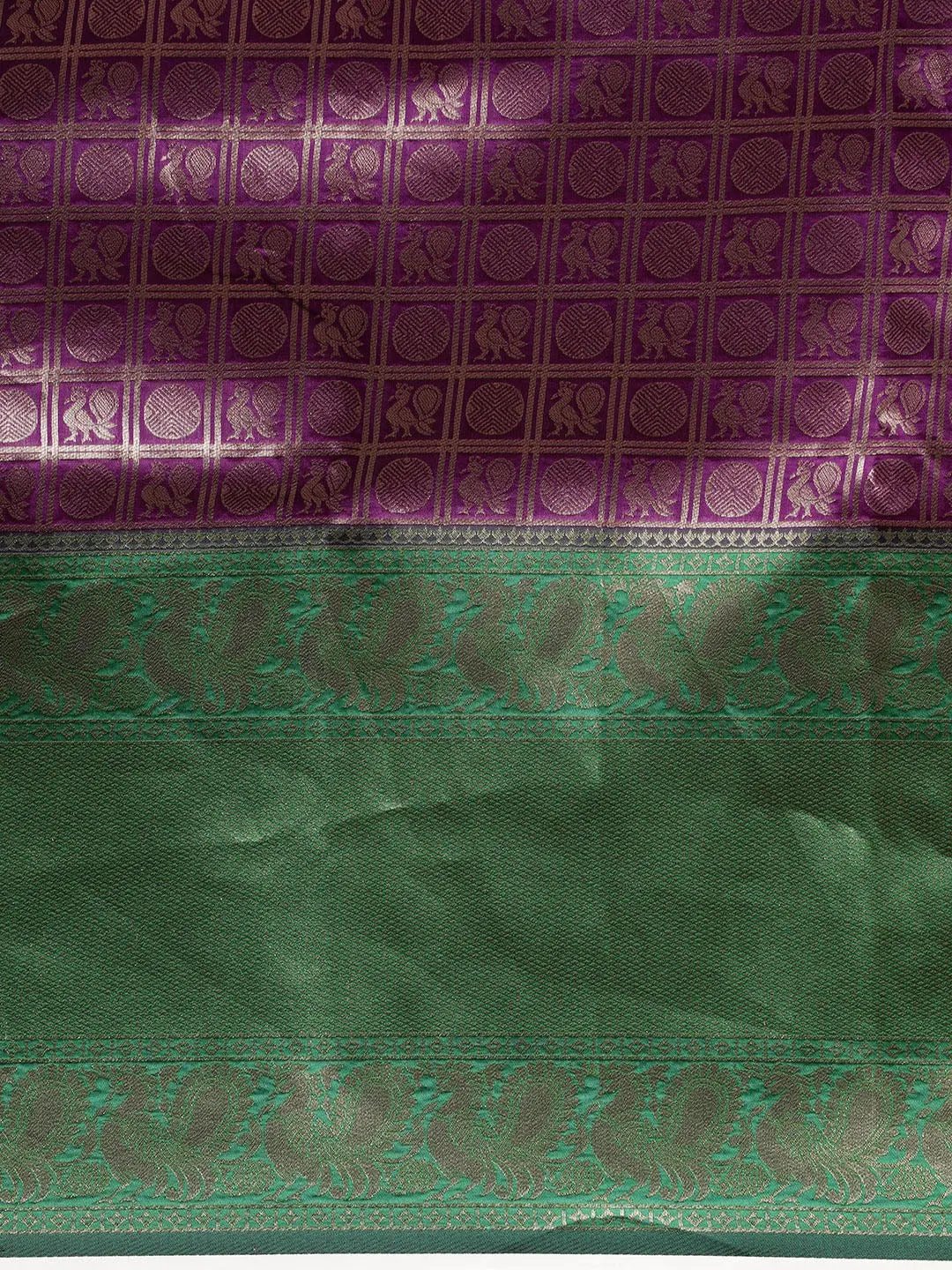 Silk Pattu Border Banarasi Designer Saree