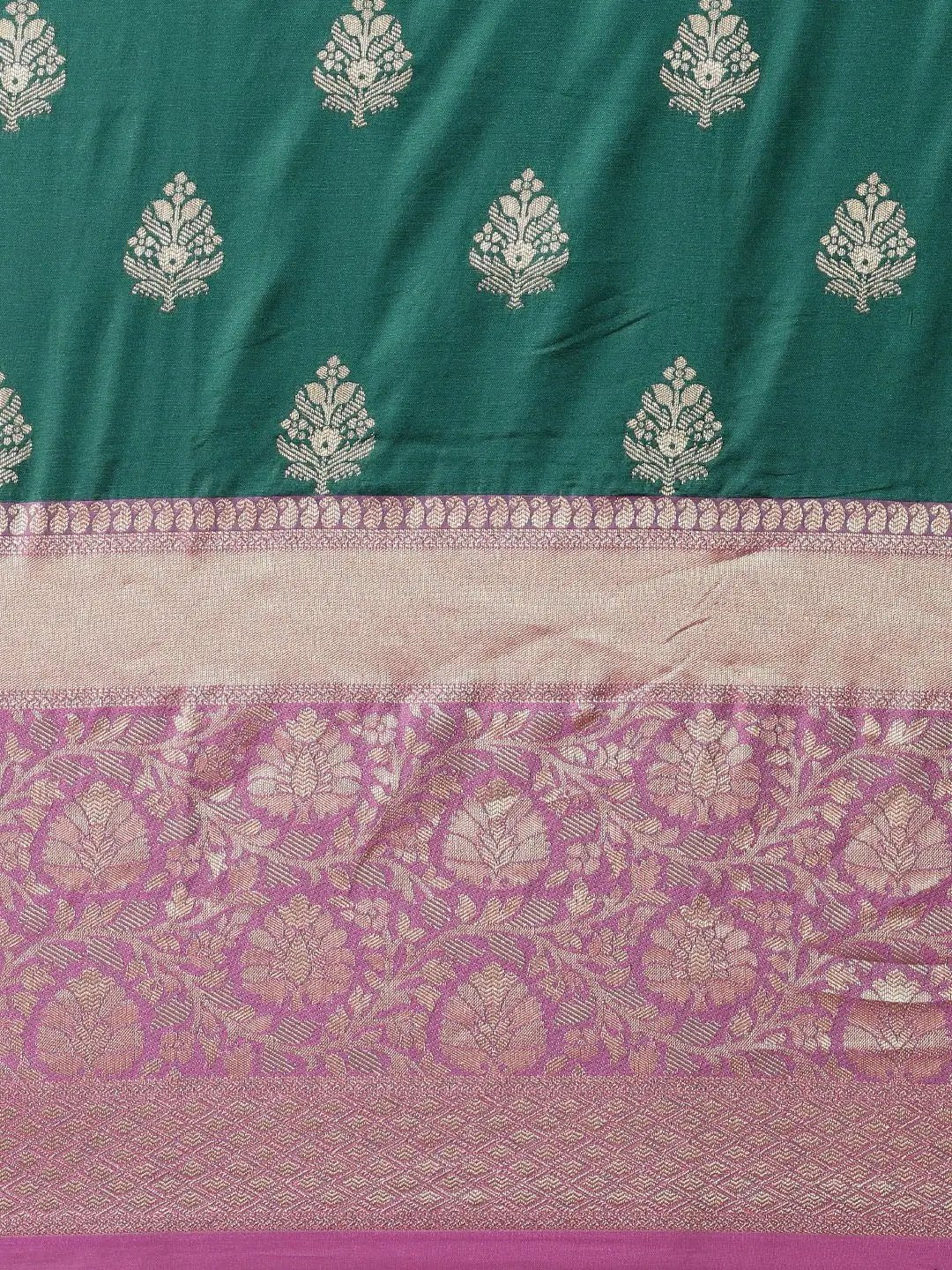 Banarasi Soft Silk Kanchi Zari Weaving Saree 