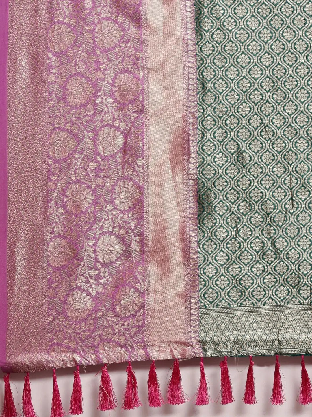 Banarasi Soft Silk Kanchi Zari Weaving Saree 