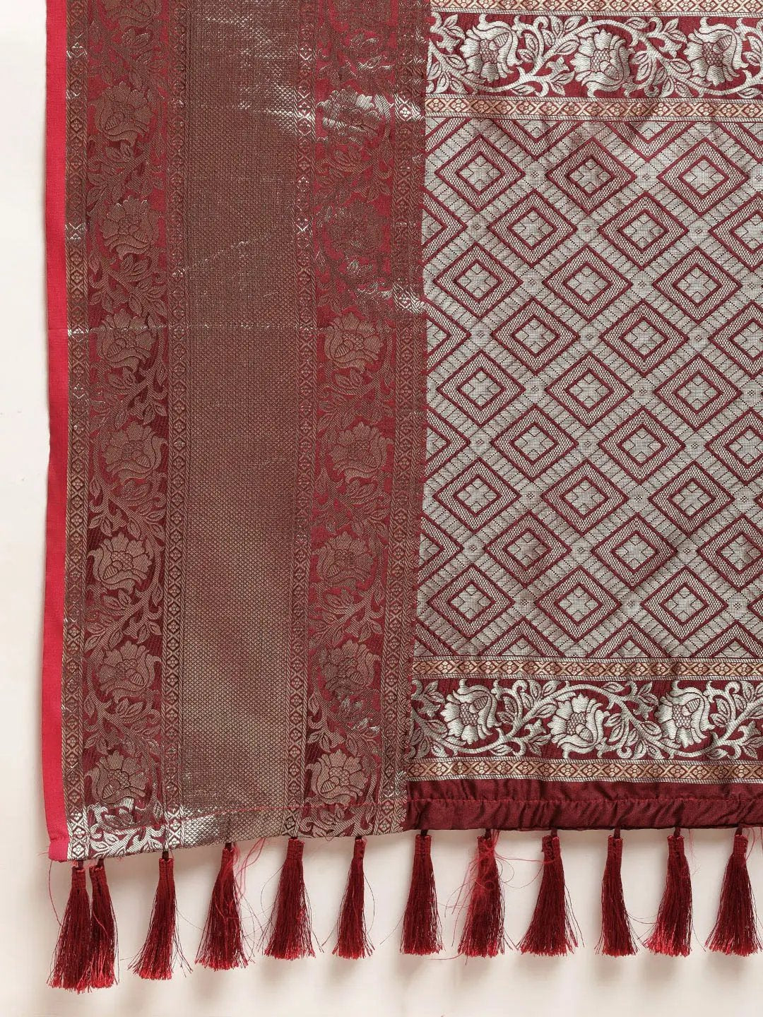 Banarasi Soft Silk Kanchi Zari Weaving Saree 