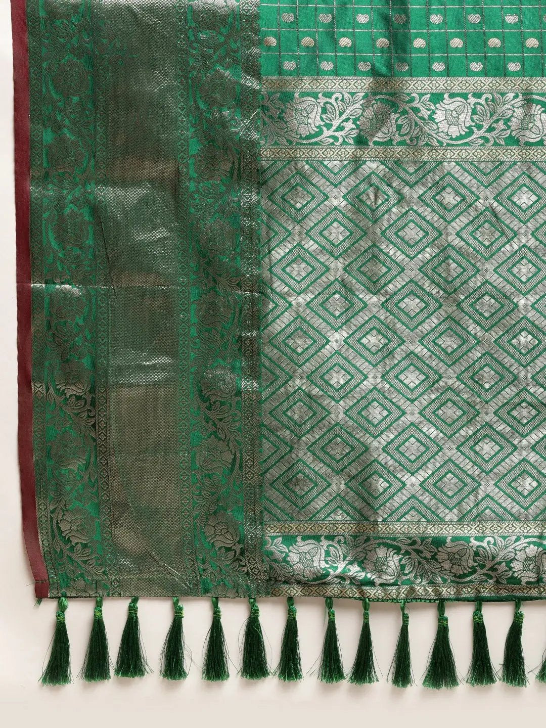 Banarasi Soft Silk Kanchi Zari Weaving Saree 