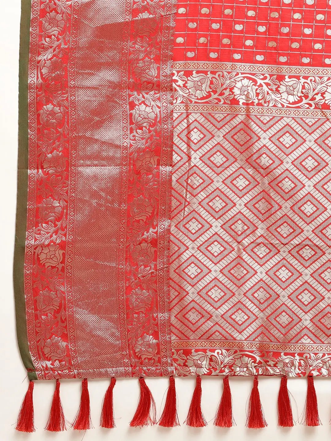 Banarasi Soft Silk Kanchi Zari Weaving Saree 