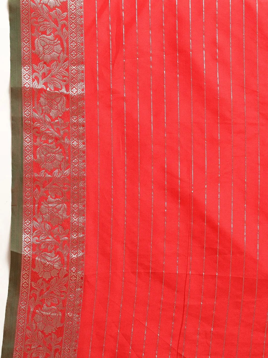 Banarasi Soft Silk Kanchi Zari Weaving Saree 