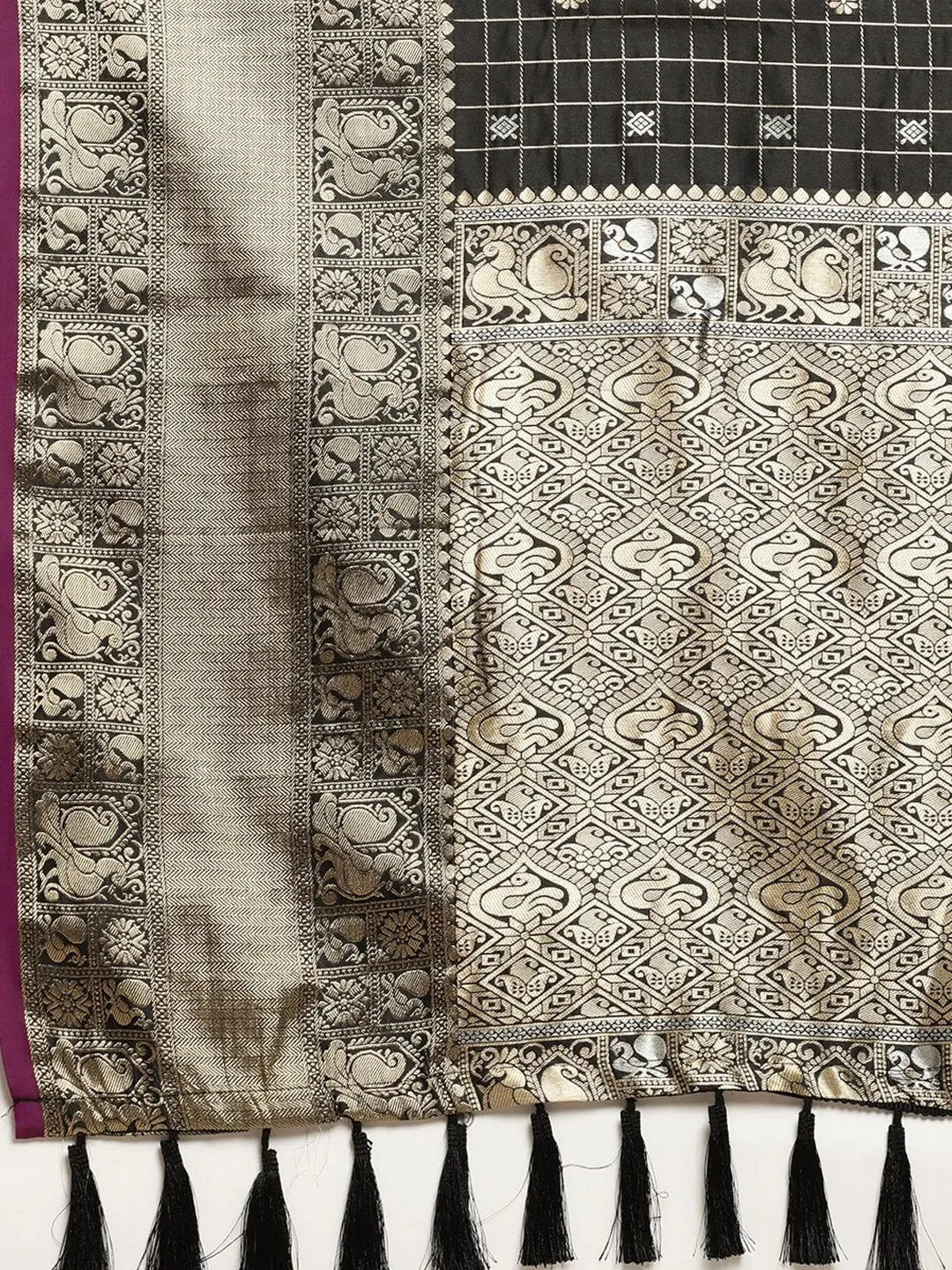 Banarasi Soft Silk Kanchi Zari Weaving Saree 