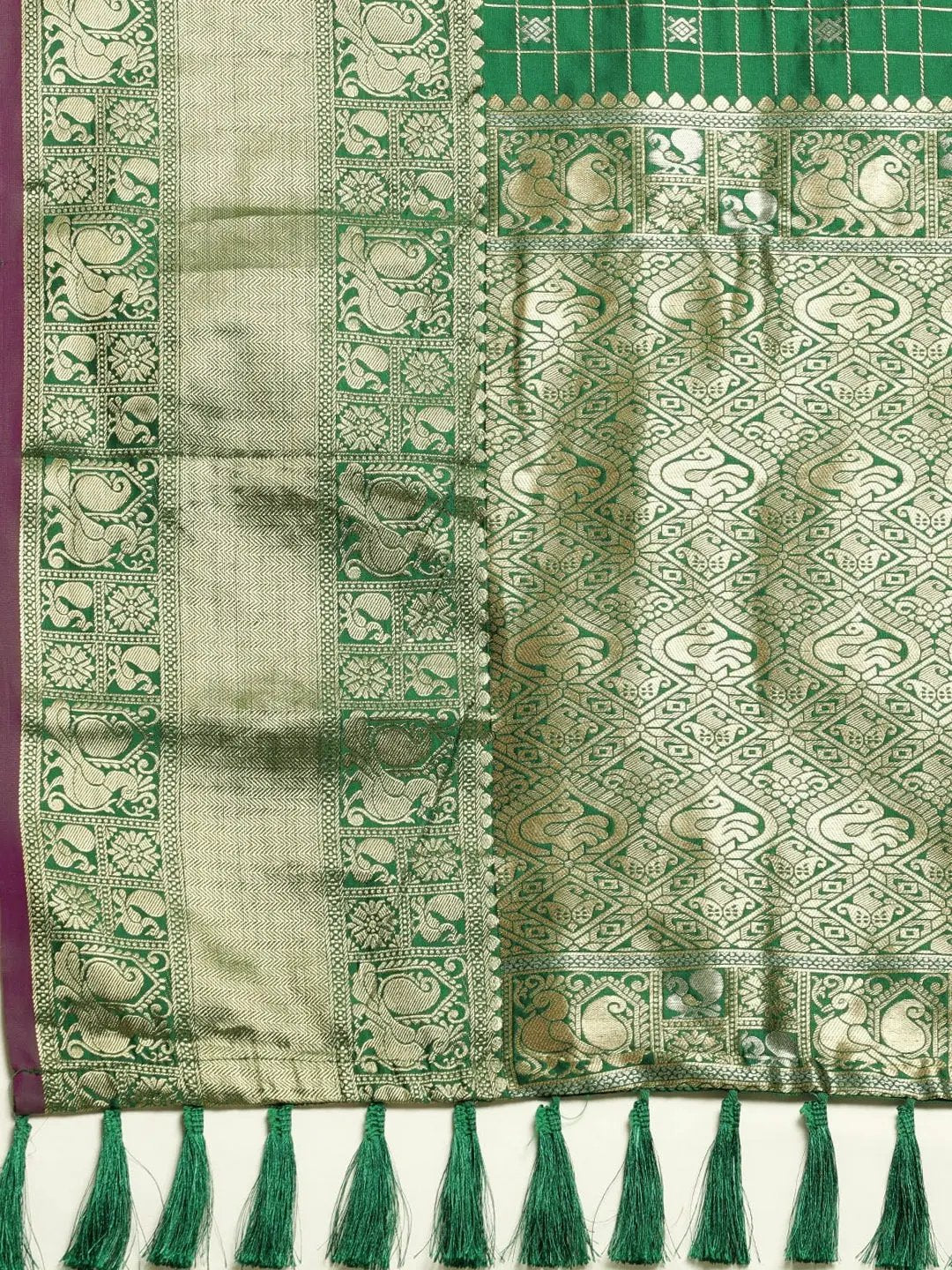 Banarasi Soft Silk Kanchi Zari Weaving Saree 