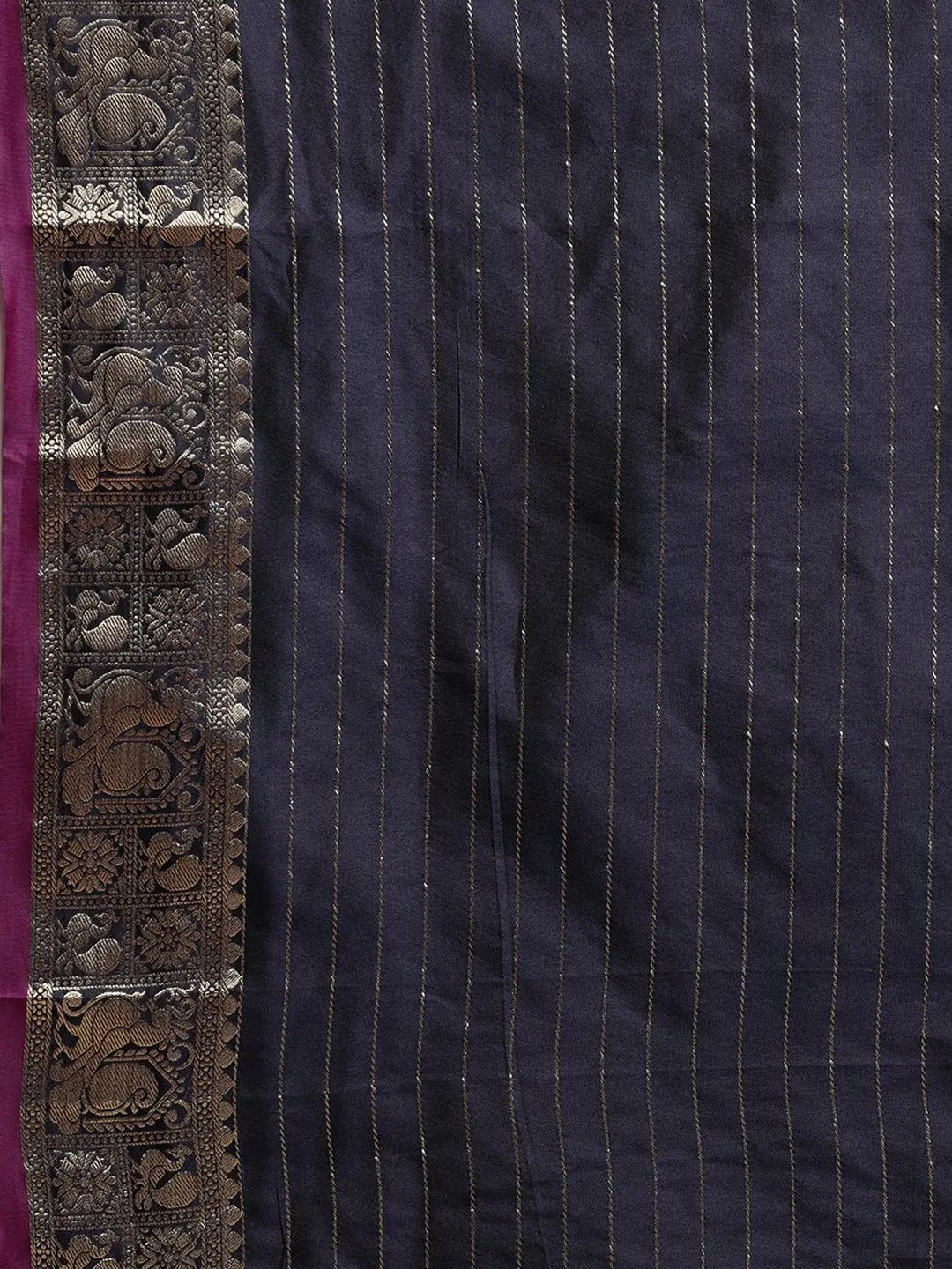 Banarasi Soft Silk Kanchi Zari Weaving Saree 